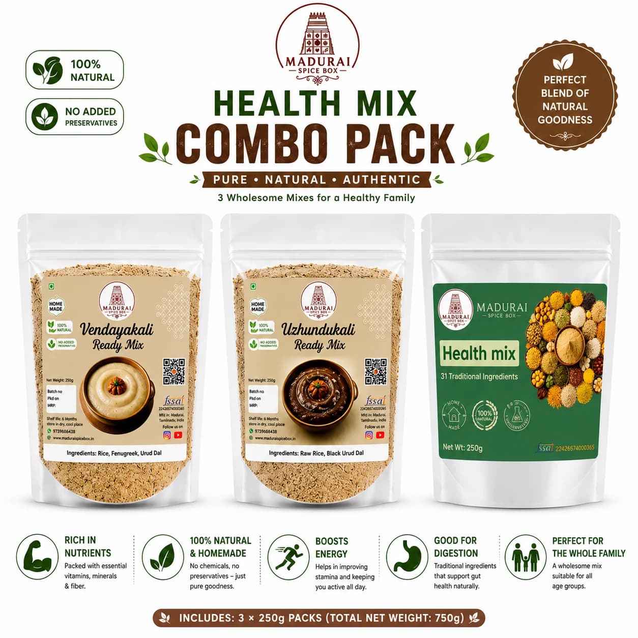 Health Mix Combo Pack — Healthy Choice